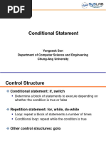 Chapter4-Conditional Statements