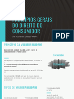 Princípios Gerais Do Direito Do Consumidor