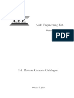 Akiki Engineering's 2010 Reverse Osmosis Catalogue