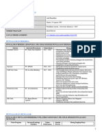 Contoh Pengisian Form Profil Pengalaman Asisten