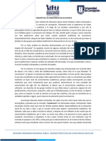 Caso Convivencia Escolar y Su Gestión