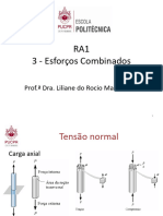 RA1 - 3 - Esforços Combinados