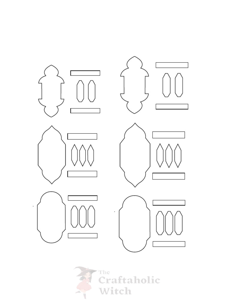 Eid card template pdf