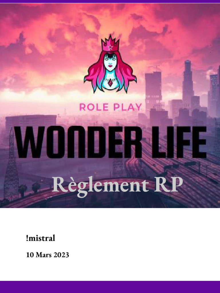 Comprendre le Mass RP en Serveur | PDF | Coma | Médicaments