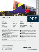 CLASS 450: Year Track Gauge Number of Cars Configuration Length Seats/unit