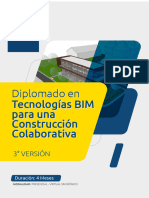 Diptico Postgardo UCB - TecnologÃ - As Bim para Una Construccion Colaborativa