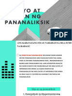 Disenyo at Paraan NG Pananaliksik