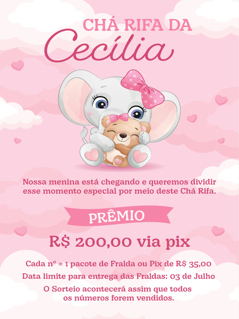 Chá Rifa - Cecília | PDF