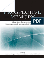 Prospective Memory Livro