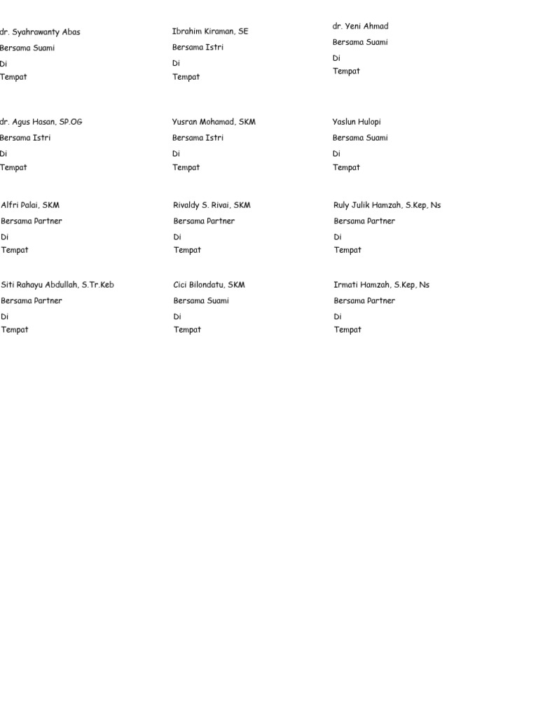 Label Undangan PDF