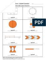 Fraction Representations - Student Handout