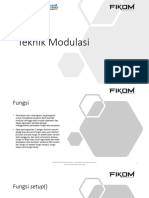 Materi 2 Teknik Modulasi