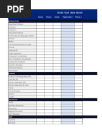 Script Breakdown Sheet Template | PDF | Screenplay | Entertainment