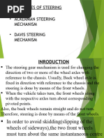 Understanding Ackermann Steering Mechanism | PDF | Steering | Wheel