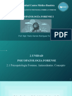 Psicopatologia Modulo I UNIDAD II