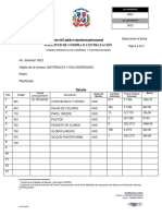 Nombre Del Capitulo Y/o Dependencia Gubernamental Solicitud de Compra O Contratación