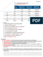 Week 2 Personal Pronouns