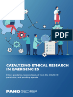 Pan American Health Organization (PAHO) - 2022 - Catalyzing Ethical Research in Emergencies. Ethics