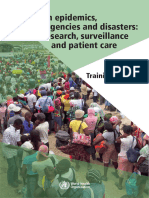 World Health Organization (WHO) - 2015 - Ethics in Epidemics, Emergencies and Disasters Re