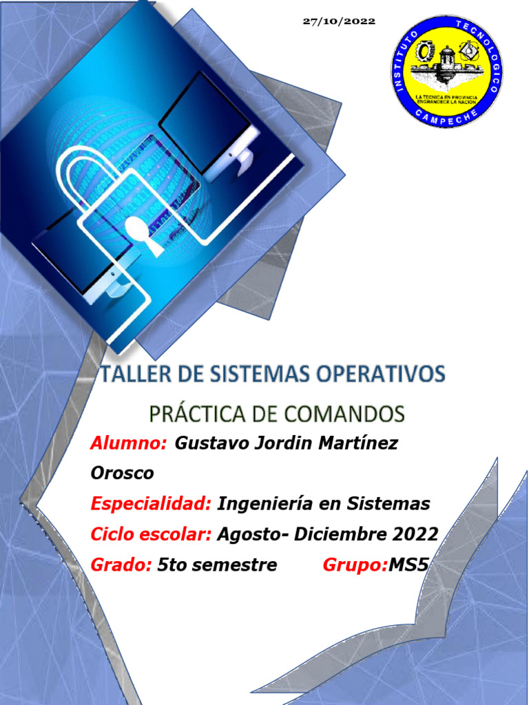 Práctica de Comandos CMD en Windows | PDF | Informática | Software del ...