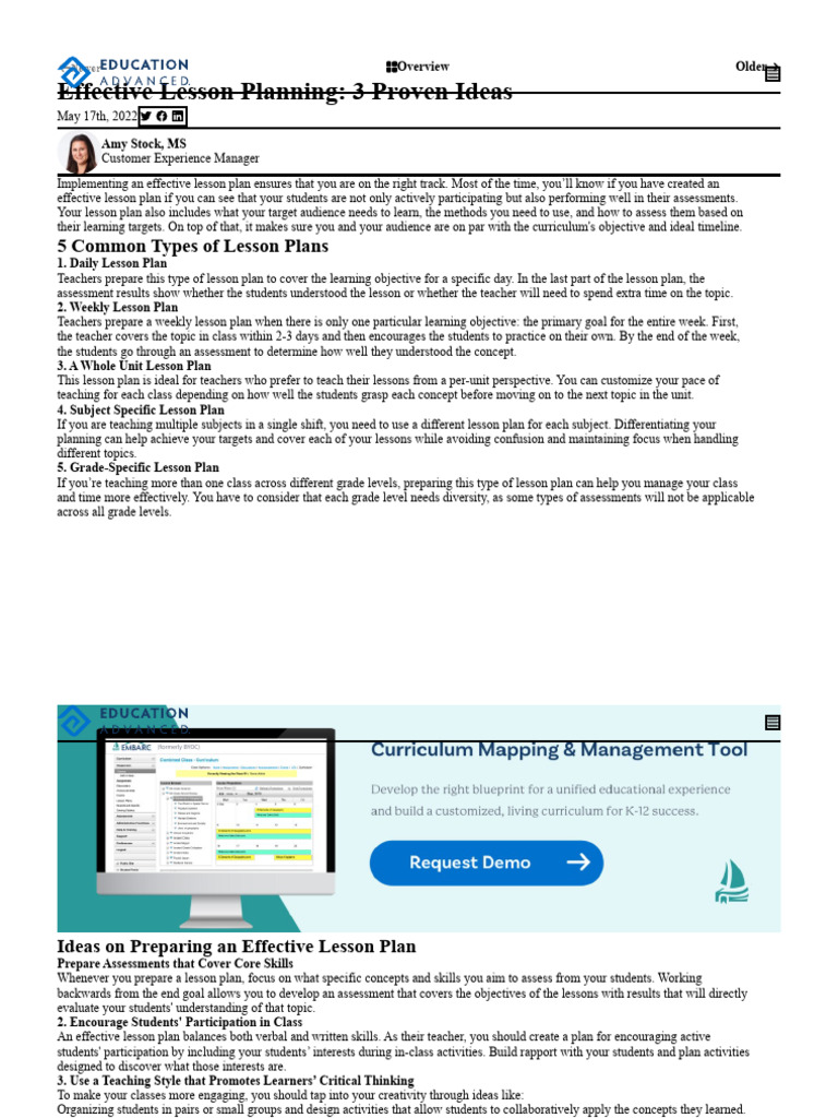 types-of-lesson-plan-pdf-lesson-plan-educational-assessment