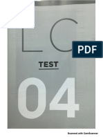 Test 4 LC 2018