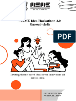 MSME Idea Hackathon 2.0 Guidelines - V1