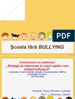 Scoala Fara Bullying