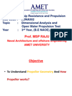 Resistance and Propulsion28 - Propeller Dimensional Analysis - 24oct2021