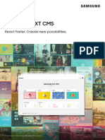 Samsung VXT CMS Brochure 230214