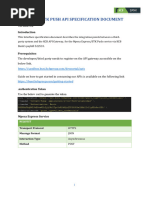 KCB Mpesa STK Push Api Specification Document