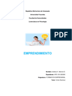 Ensayo Sobre Emprendimiento