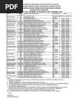 2023 Ssce External Timetable