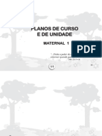 Plano Curso Unidade Maternal 1b