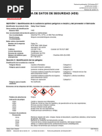 Hoja de Seguridad Gas LP 2024 | PDF | Química | Materiales