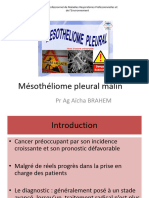 Mésothéliome Pleural Malin