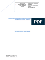 Manual de Procedimientos de Trabajo Seguro para La Actividad de Soldar Al Arco