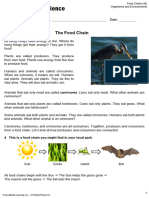 320L FoodChains ReadingScience