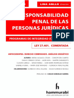 Responsabilidad Penal de Las Personas Jurídicas