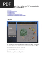 Creating Graphics For A Full Screen PDF Presentation in Coreldraw® Graphics Suite X3