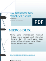 2.1 Mikrobiologi Dan Virologi Dasar