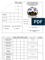 Calificaciones 4to. C