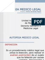 Necropsia Médico Legal