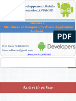 Chapitre 3 - Structures Et Composants D'une Application Android