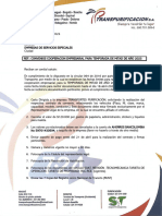 Carta para Convenios Mitad de Año 2023