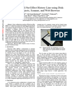 Studying Brazil-Nut Effect History Line Using Disk-Formed Objects, Scanner, and Web Browser