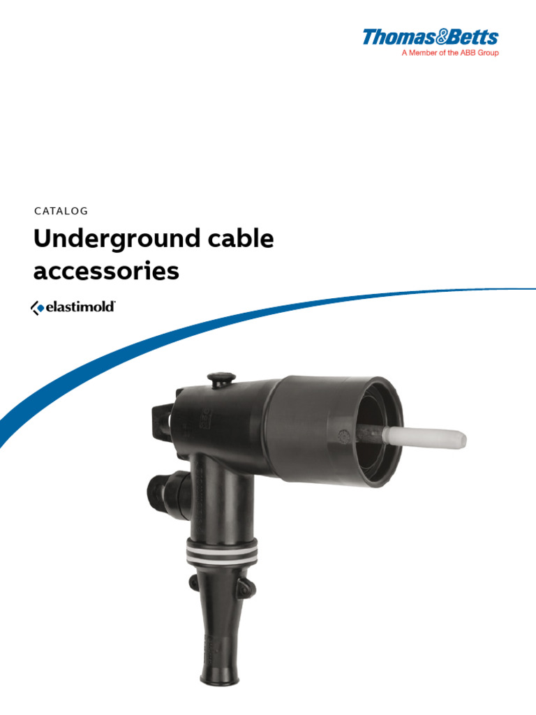Elastimold Ug Cable Acc Cat 32 PDF Electrical Connector Electric