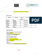 Informe Indagación Científica Con Hipótesis