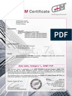 7KS70121 - Kabel MegaLine F10-115SF - Certyfikat GHMT