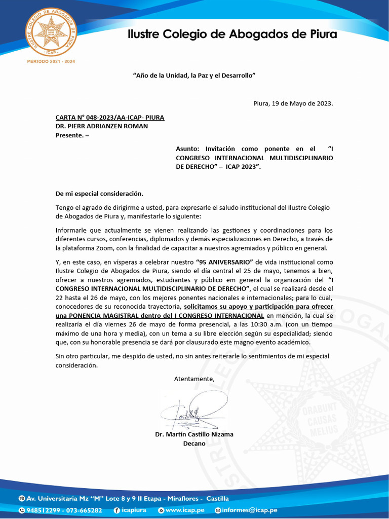 Fecha Limite Para Informativas